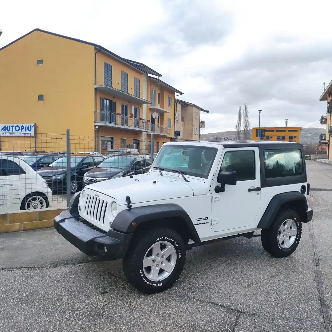 Jeep Wrangler 2.8 crd Sport Bianco - 1
