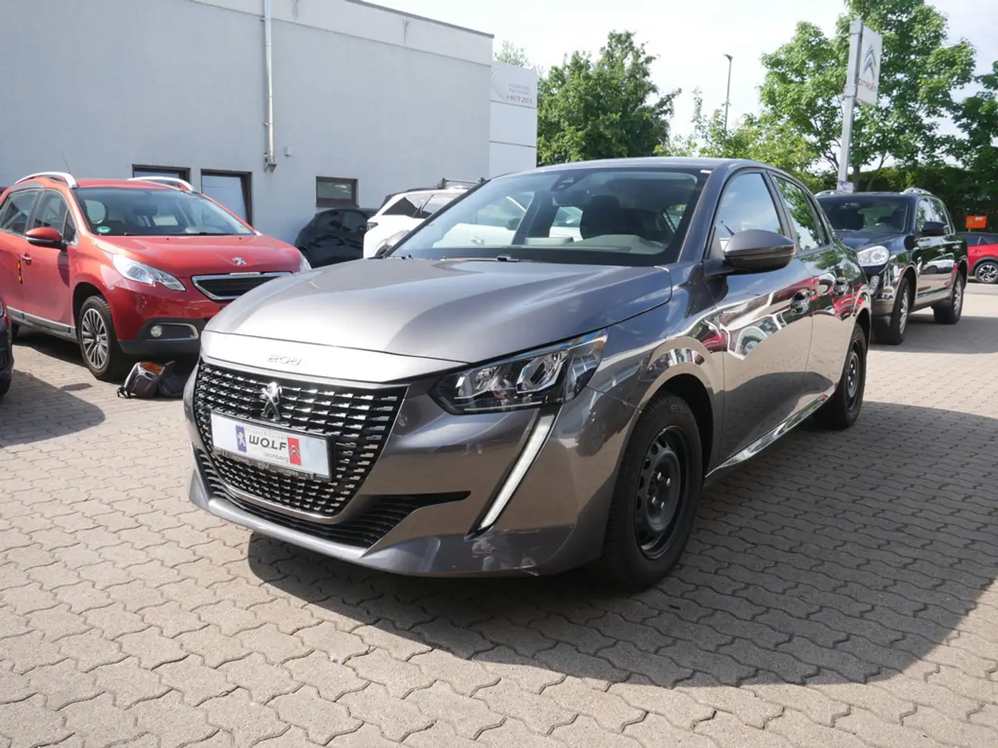 Peugeot 208 Active Pack PureTech 75 KLIMA PDC SHZ LED Gris - 1