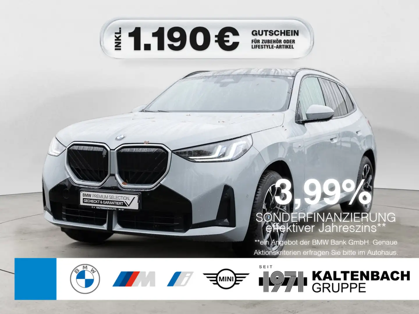 BMW X3 xDrive 20d M-Sport PANO AHK 360° H/K LED Grijs - 1