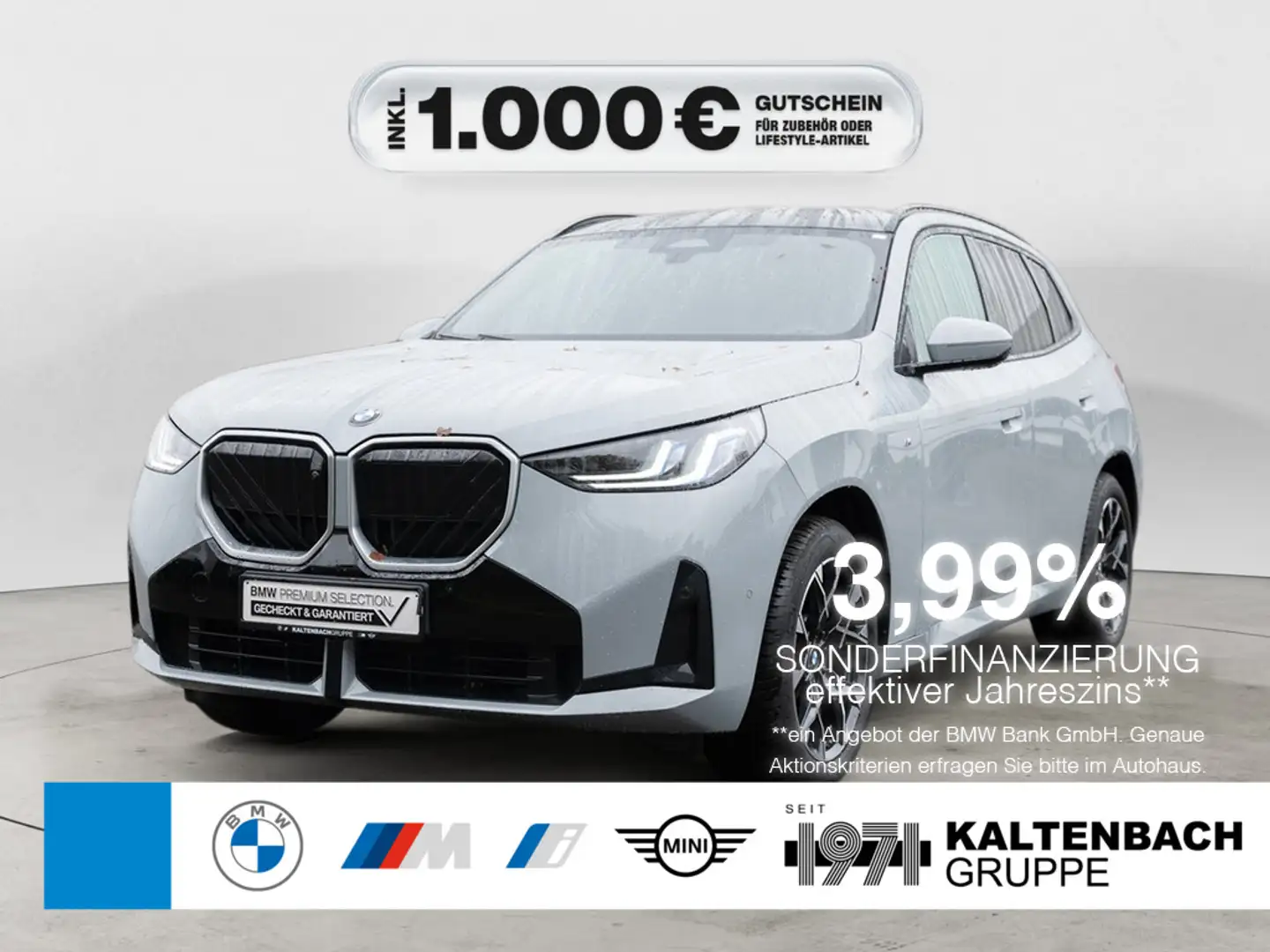 BMW X3 xDrive 20d M-Sport PANO AHK 360° H/K LED Grau - 1