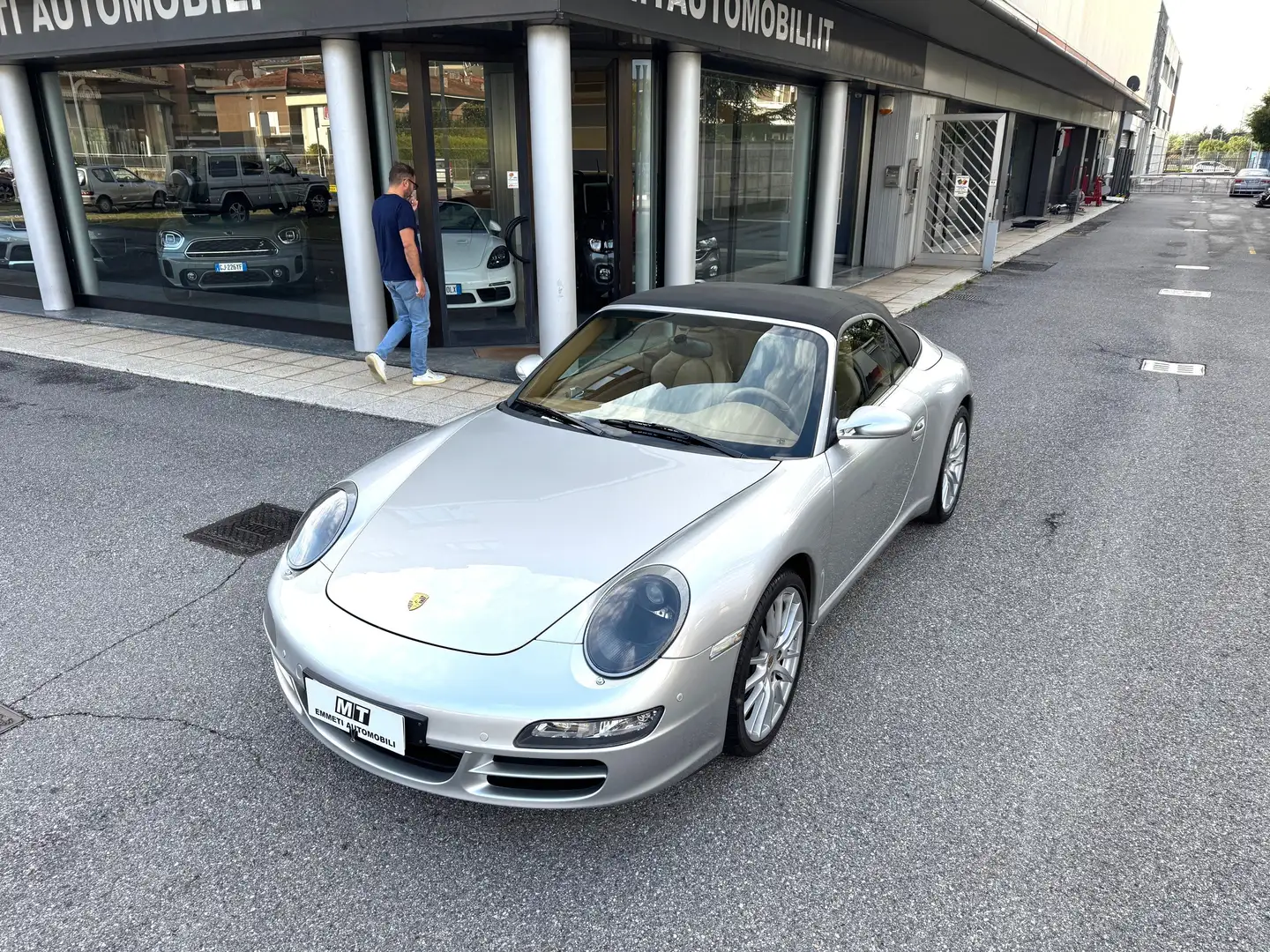 Porsche 997 Carrera 3.6 Cabrio Tiptronic Argento - 2