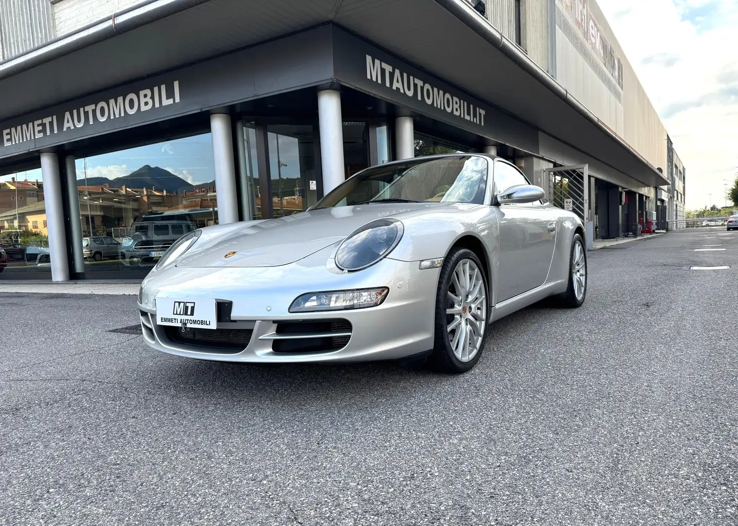 Porsche 997 Carrera 3.6 Cabrio Tiptronic Argento - 1