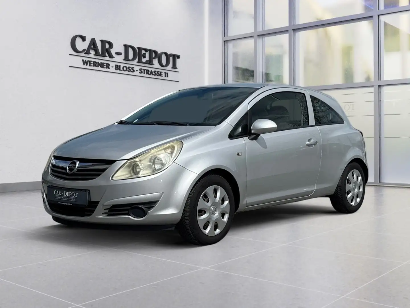Opel Corsa D Edition*KLIMA*AUX*TEMP.*MULTILENK.*TÜV* Silber - 1