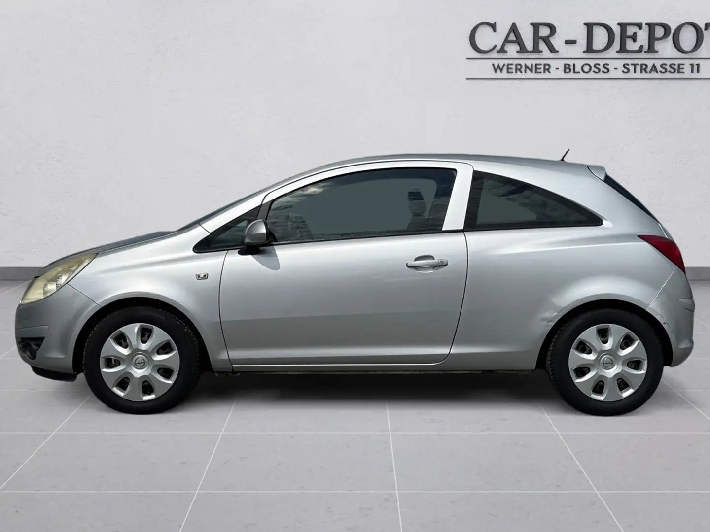 Opel Corsa D Edition*KLIMA*AUX*TEMP.*MULTILENK.*TÜV* Silber - 2