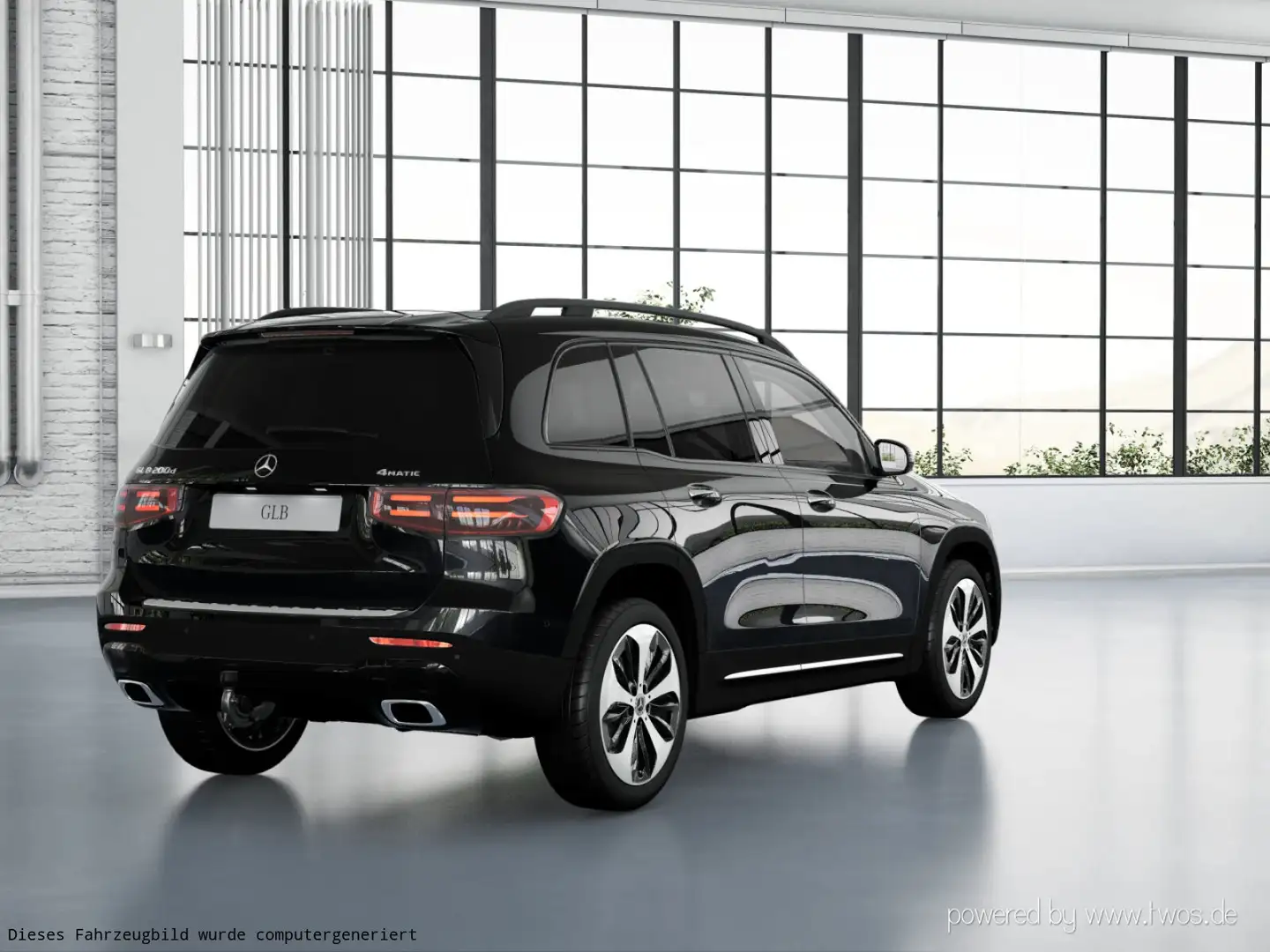 Mercedes-Benz GLB 200 GLB 200 d 4MATIC *PROGRESSIVE*AHK*KAMERA*SHZ* Navi Schwarz - 2