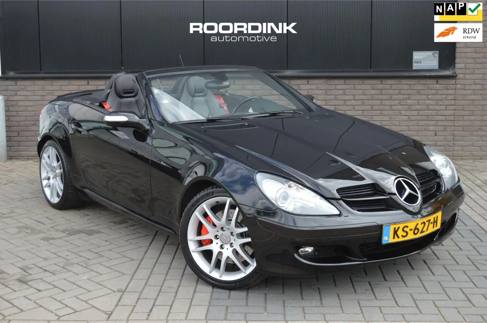 Mercedes-Benz SLK Leder|Stoelverwarming|Automaat| Чорний - 1