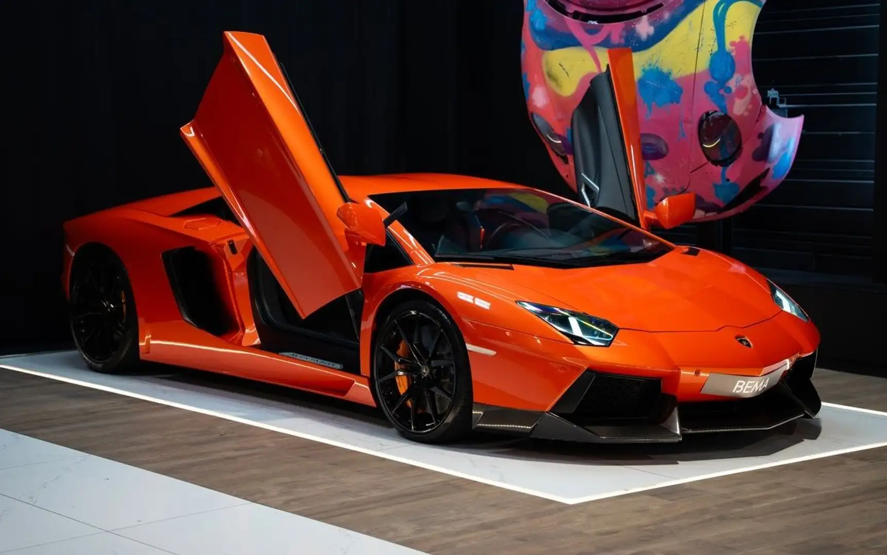 Lamborghini Aventador 6.5 V12 LP 700-4 | Arancio Argos Lift Full PPF caméra À partir de 3480-mois Oro - 1