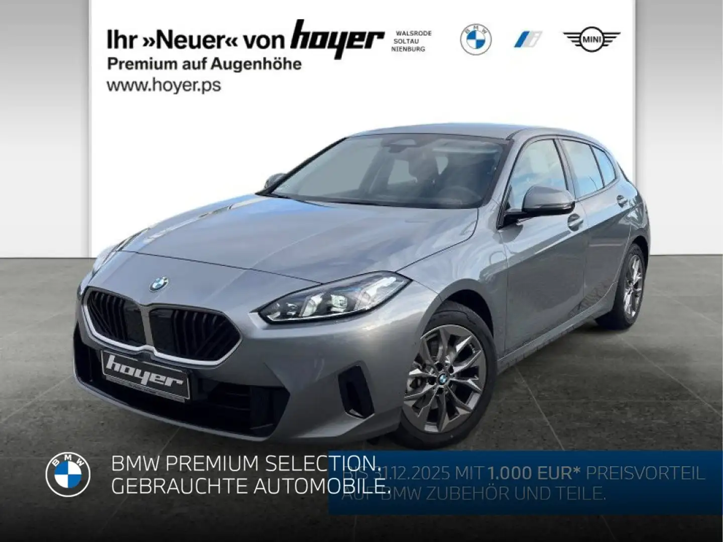 BMW 120 Hatch DAB LED RFK Komfortzg. Parkassistent Grau - 1