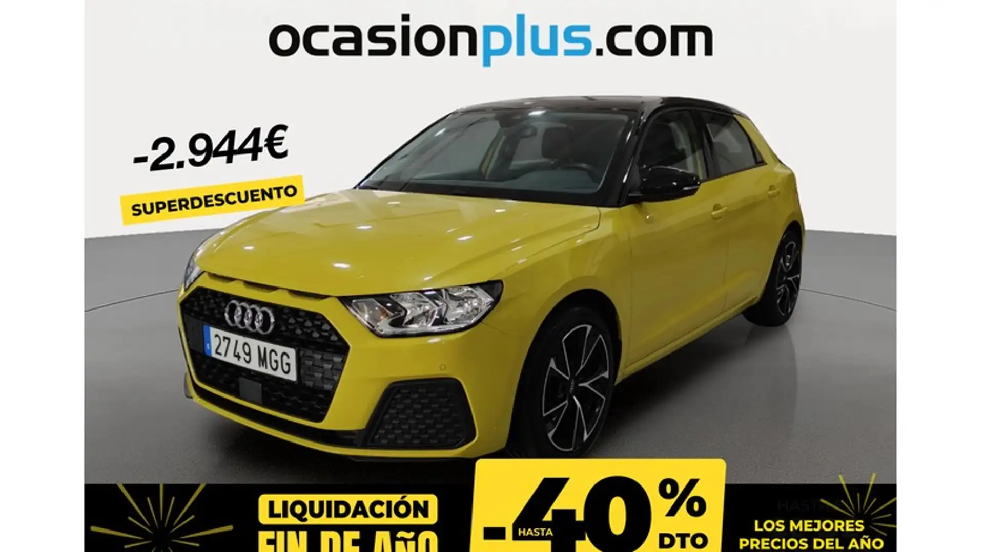 Audi A1 Sportback 25 TFSI Jaune - 1