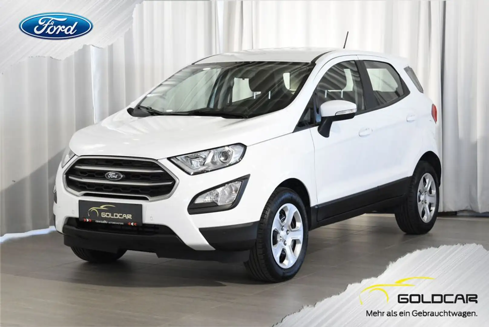Ford EcoSport 1,0 EcoBoost Trend Aut. Weiß - 1