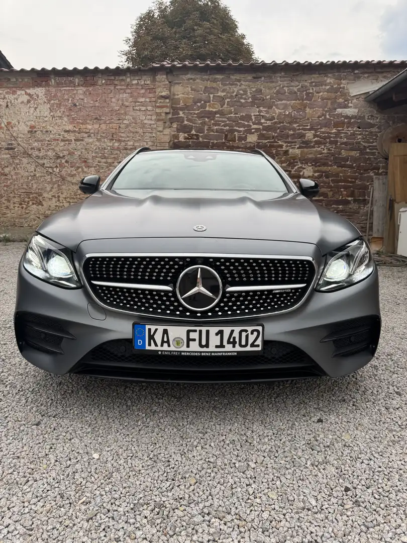 Mercedes-Benz E 53 AMG Junge Sterne, B Service 08/25, vollau. Bremse Neu Grau - 1