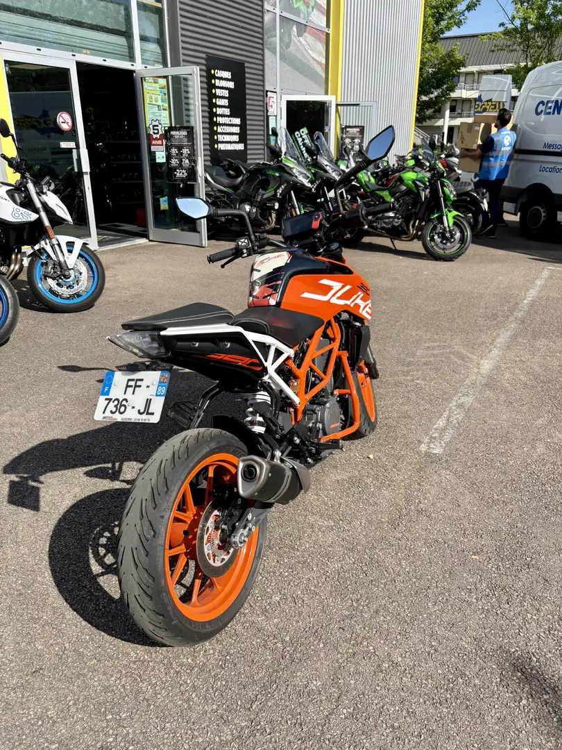 KTM 390 Duke Portocaliu - 2
