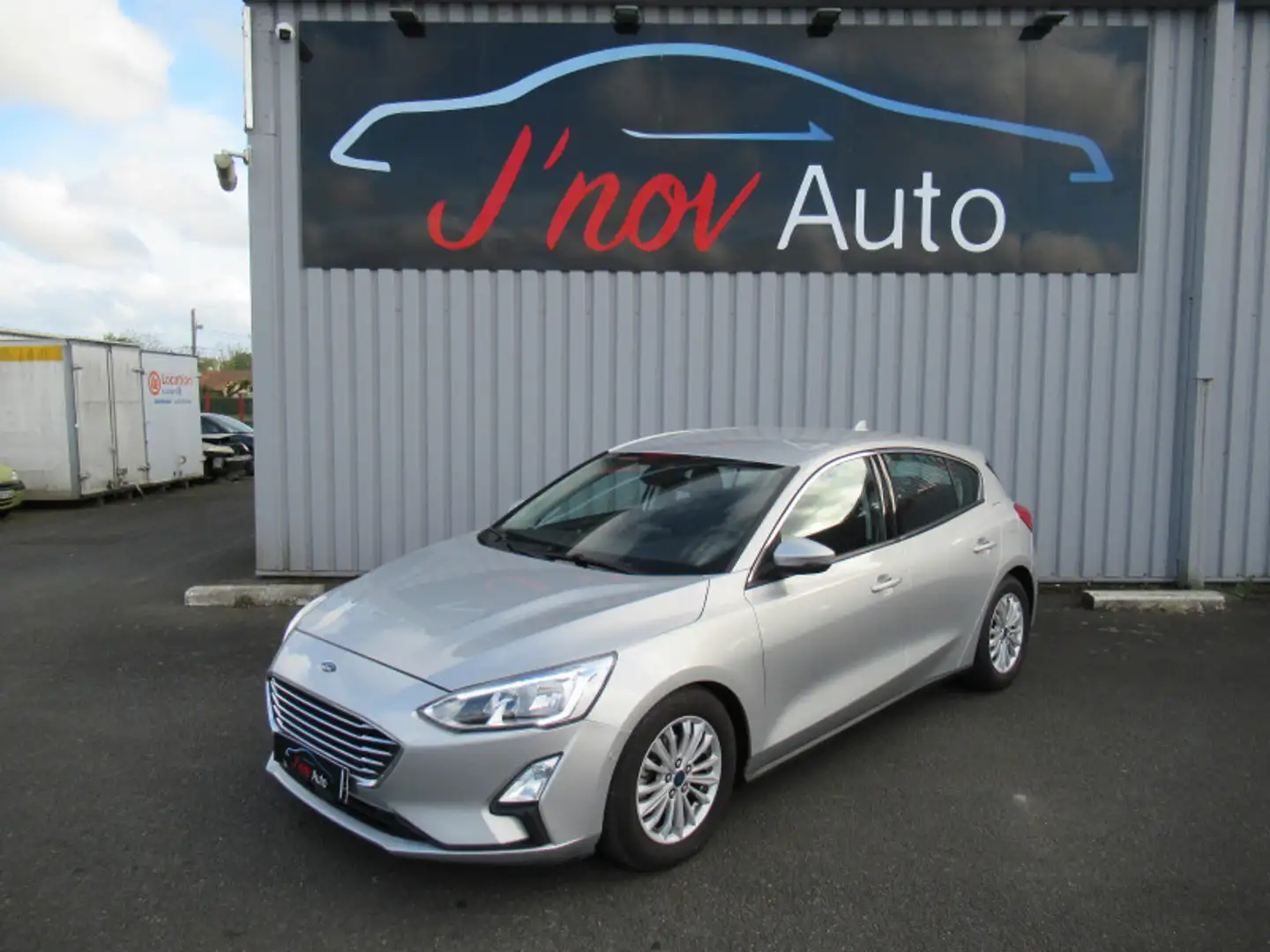 Ford Focus 1.5 ECOBLUE 120CH TITANIUM BVA Gris - 1