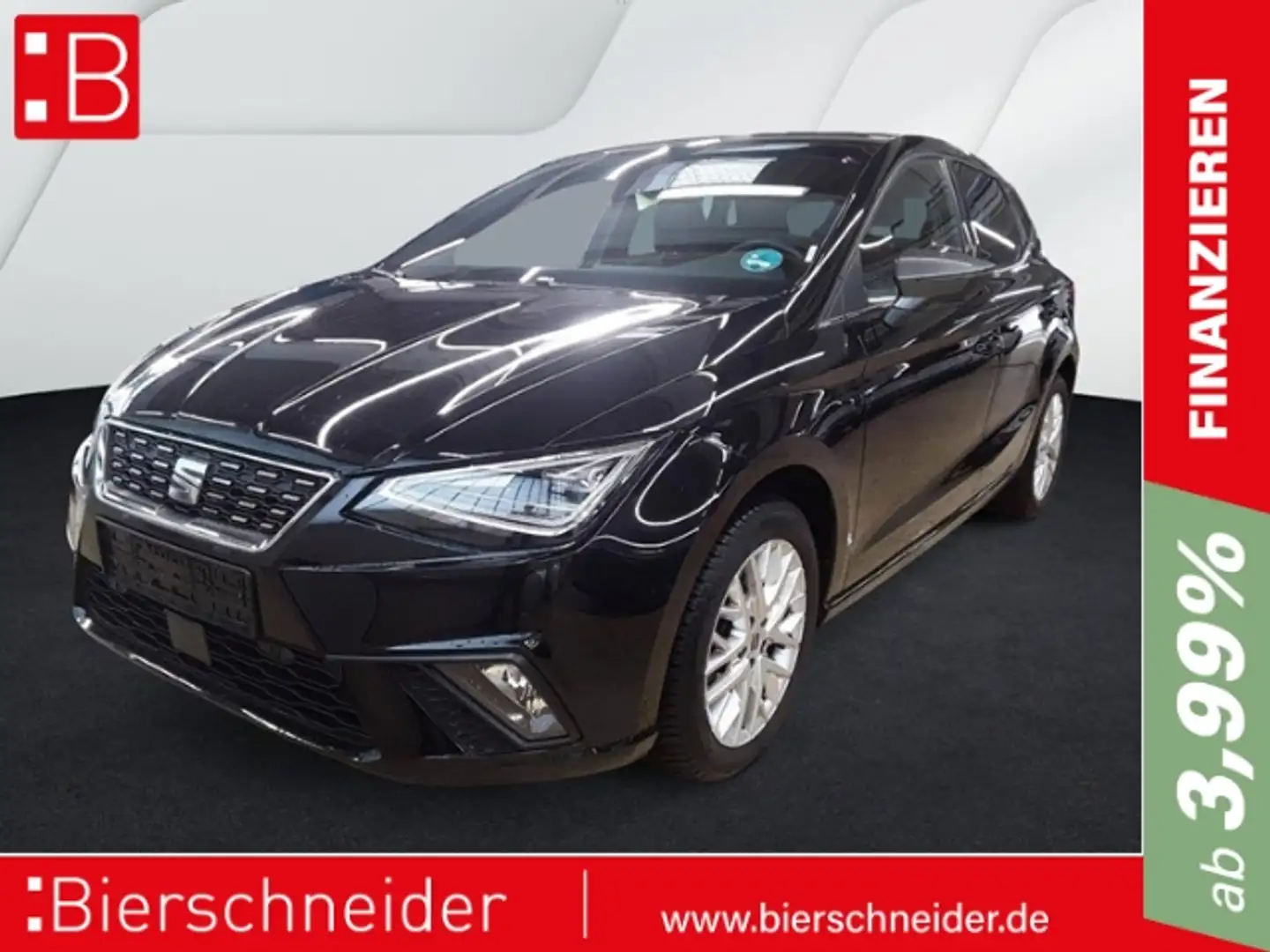 SEAT Ibiza 1.0 TSI DSG AB 164EUR Xcellence NAVI REAR SHZ Schwarz - 1