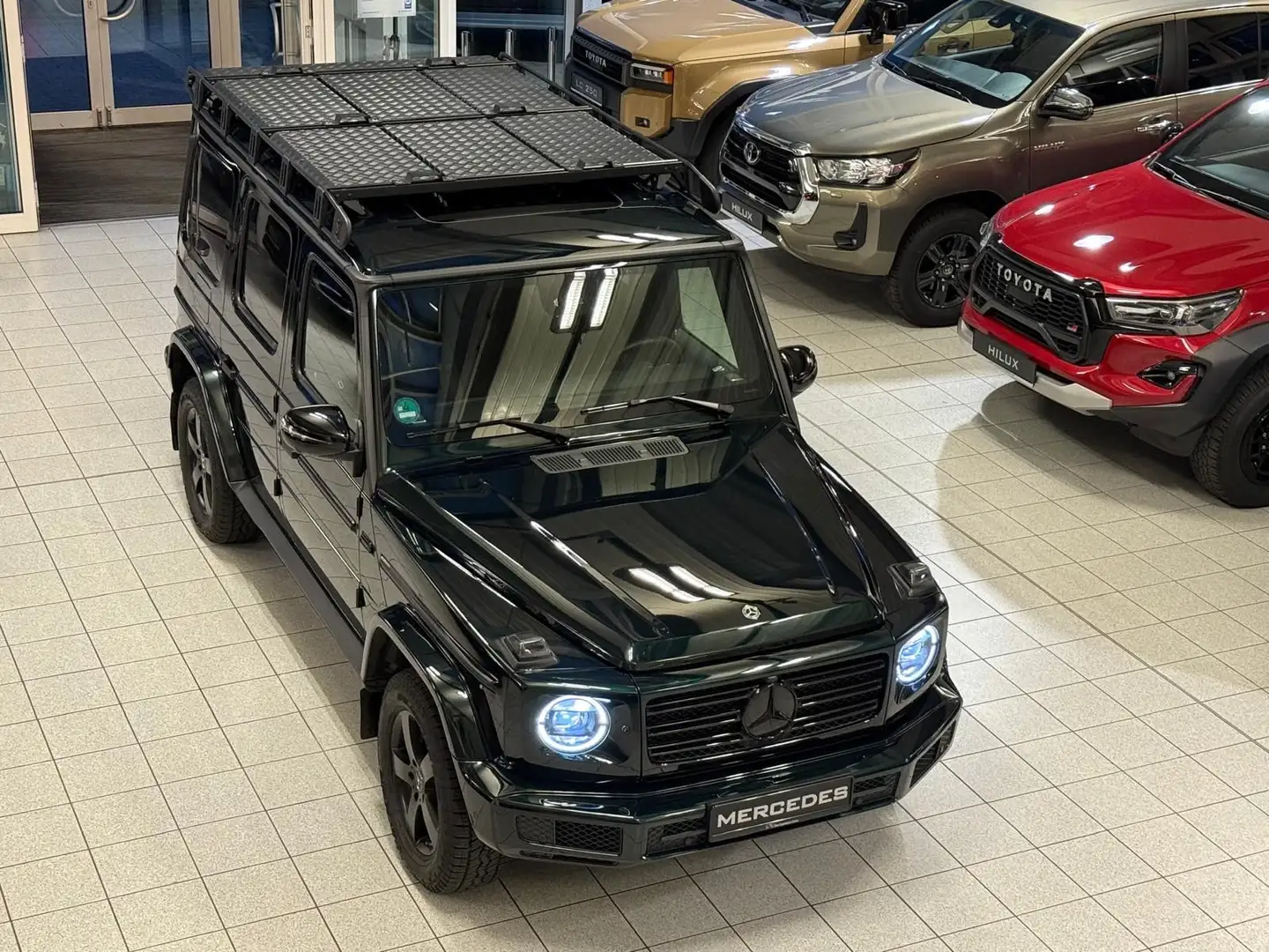 Mercedes-Benz G 400 - MANUFAKTUR-BURMESTER-MULTI LED-SSD-2024 Verde - 1