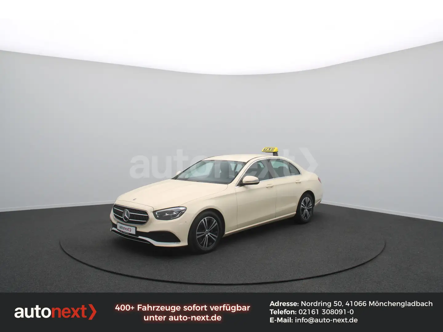 Mercedes-Benz E 220 d 2xAvantgarde Taxi *TAXAMETER* KAMERA (8965) Gelb - 1