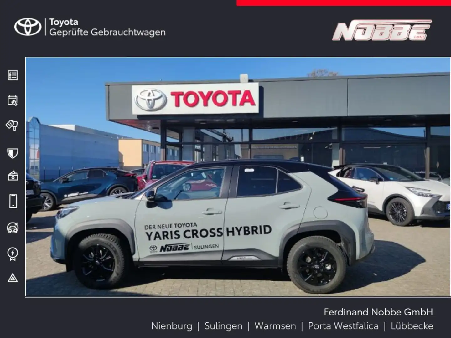 Toyota Yaris Cross Hybrid 130 1.5 VVT-i AWD-i Premiere Edition Groen - 1