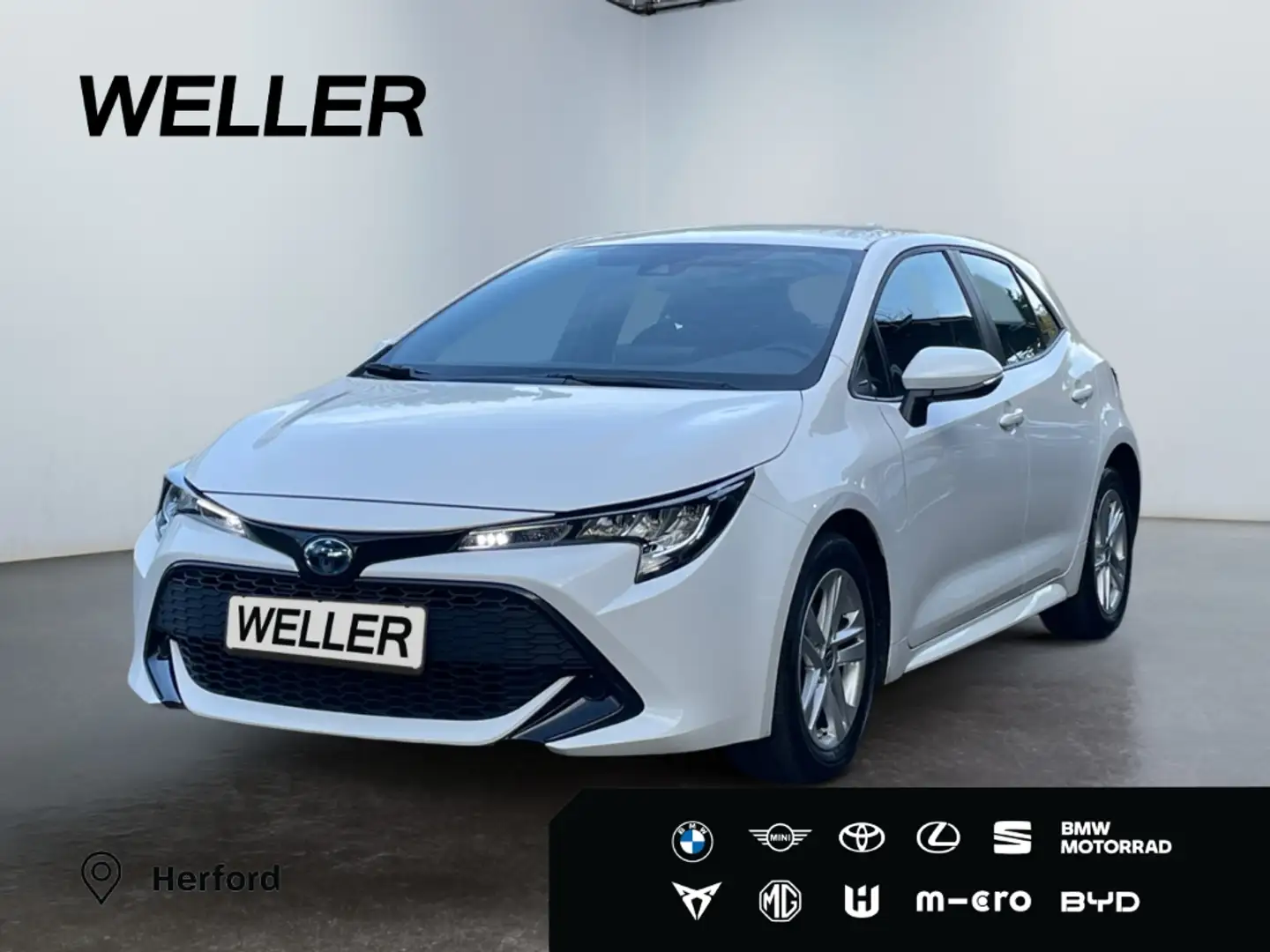 Toyota Corolla 1.8 Hybrid Comfort *LED*CAM*ACC*CarPlay* Weiß - 1