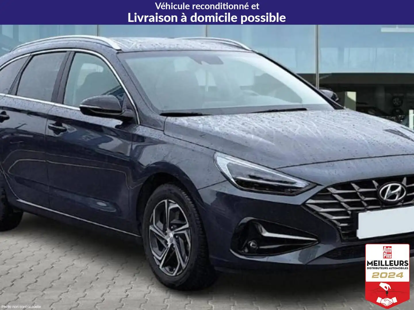 Hyundai i30 1.0 T-GDi 120 DCT-7 Hybrid 48V Creative Blanc - 2