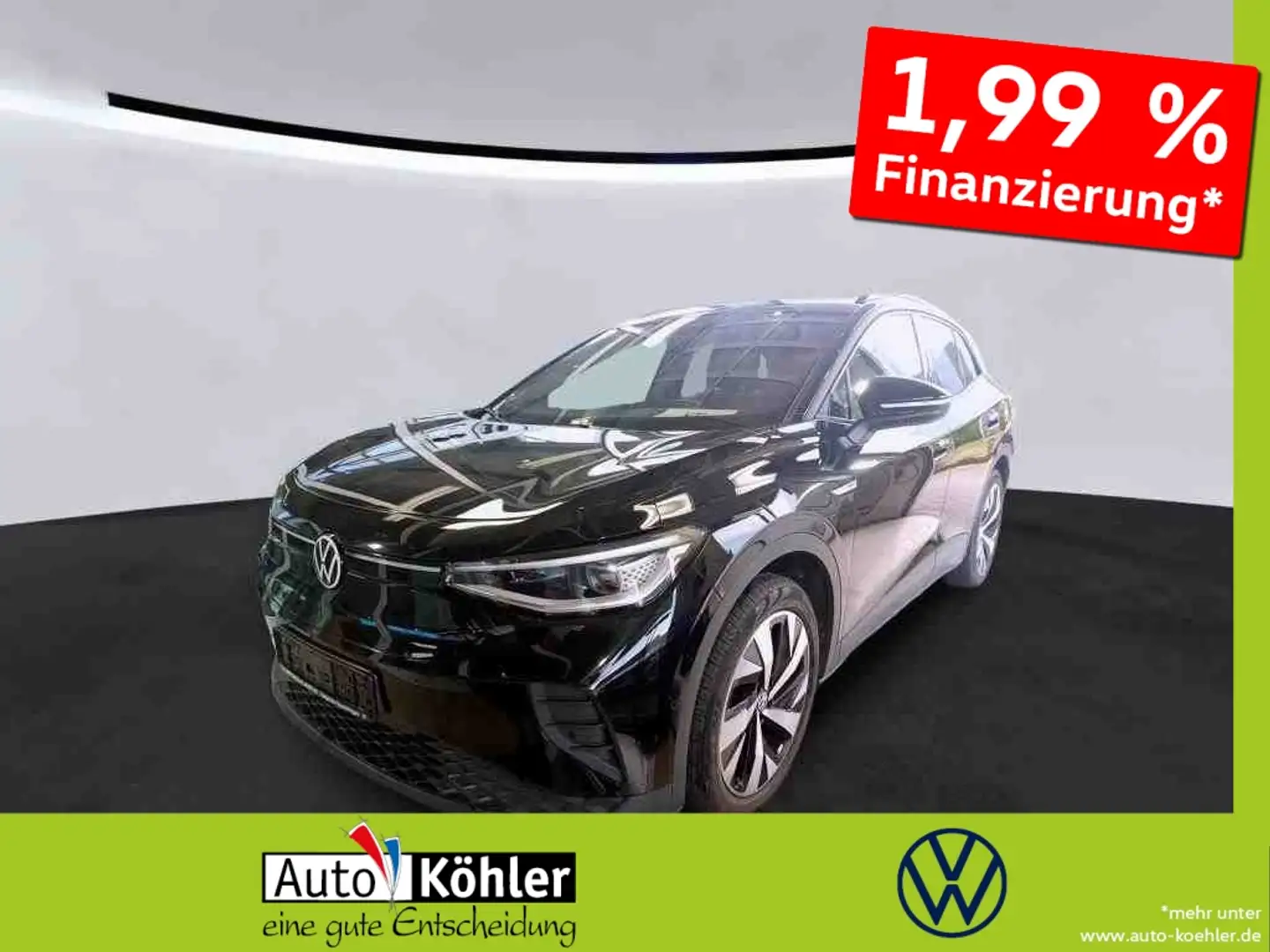 Volkswagen ID.4 Pro Performance Matrix/CCS/CarPlay/ACC/AHK Чёрный - 1