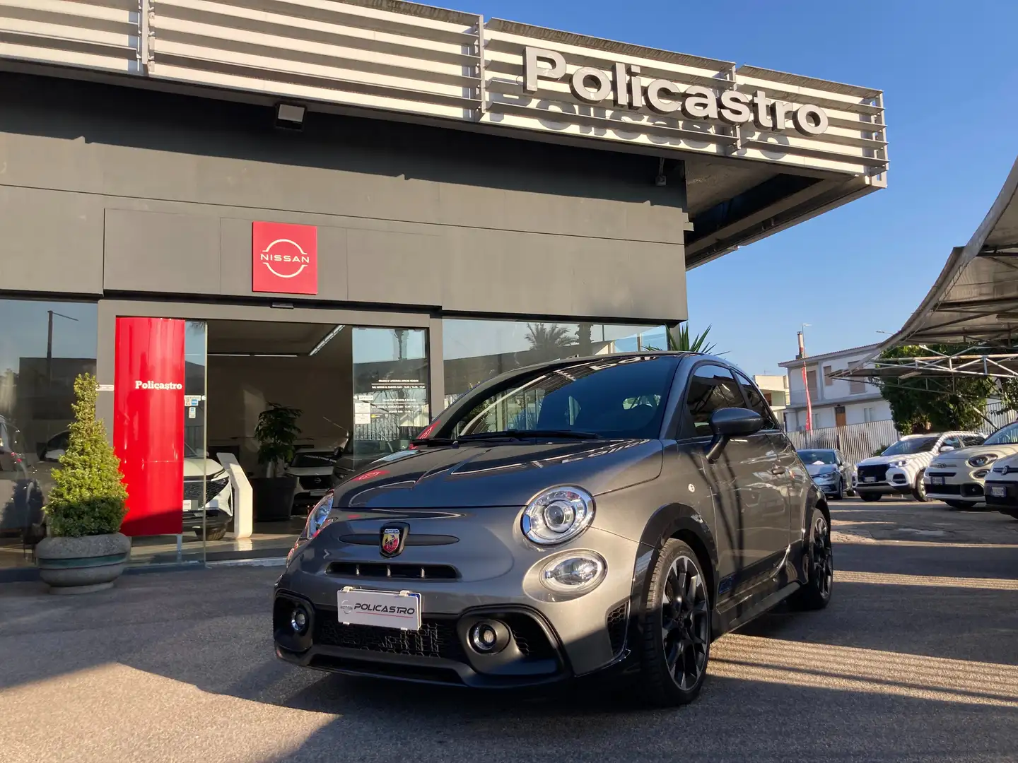Abarth 695 1.4 t-jet TRIBUTO RALLY 180cv TURBO SERIE LIMITATA Grigio - 1