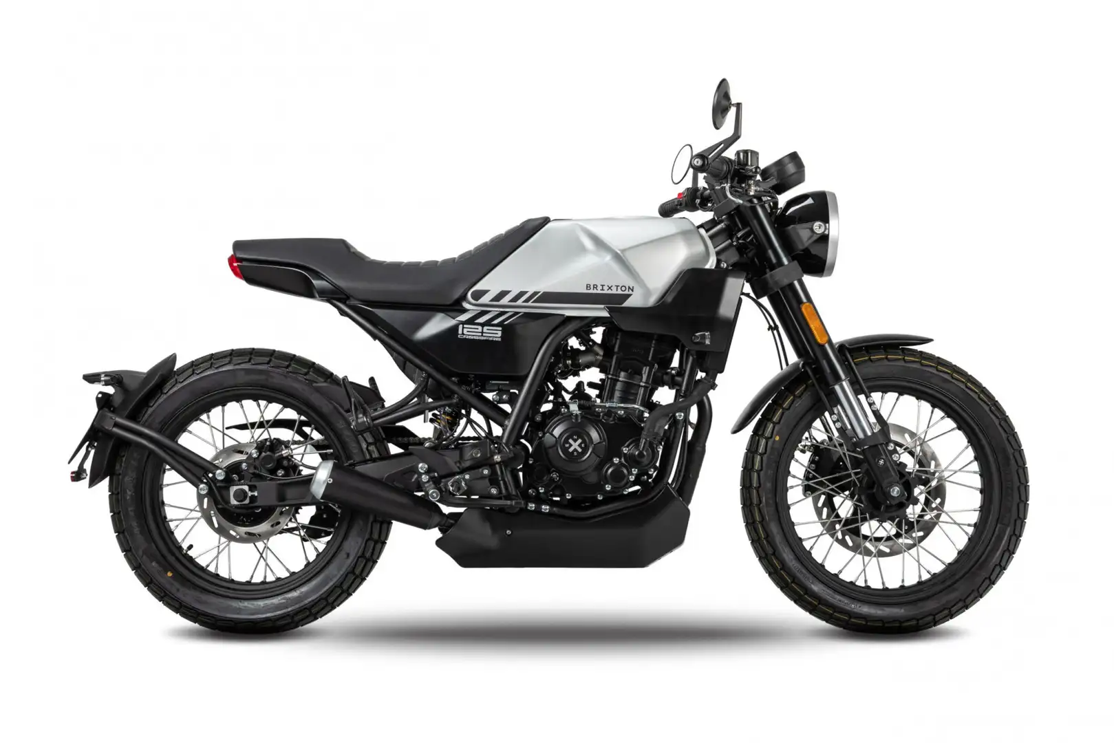 Brixton Crossfire 125 Srebrny - 1