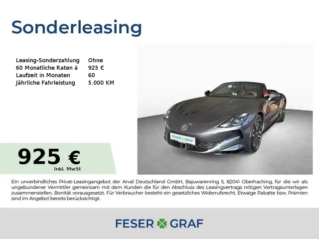 MG Cyberster XPOWER *LED*Kamera*Memory*Allrad*77kWh