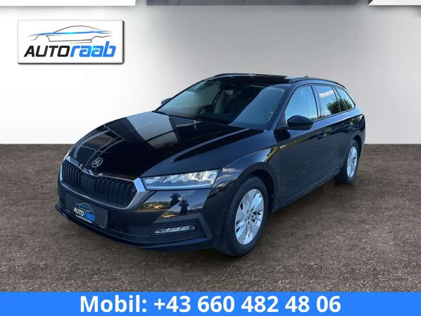 Skoda Octavia Ambition 2,0 TDI *AHV*APP*LED*NAVI*SITZHZ* Schwarz - 1