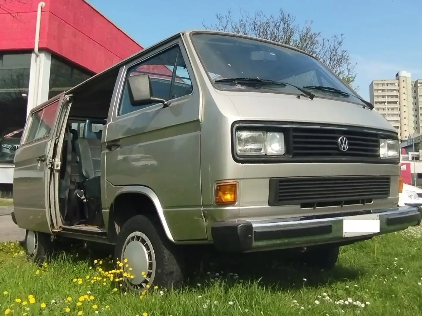 Volkswagen Caravelle GL SYNCRO Beżowy - 2