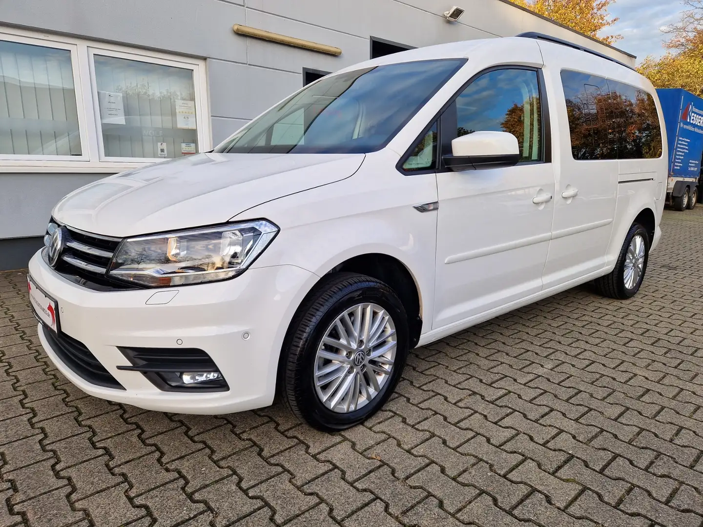 Volkswagen Caddy 7-Sitzer 2.0TDI*AHK*Kamera Weiß - 2