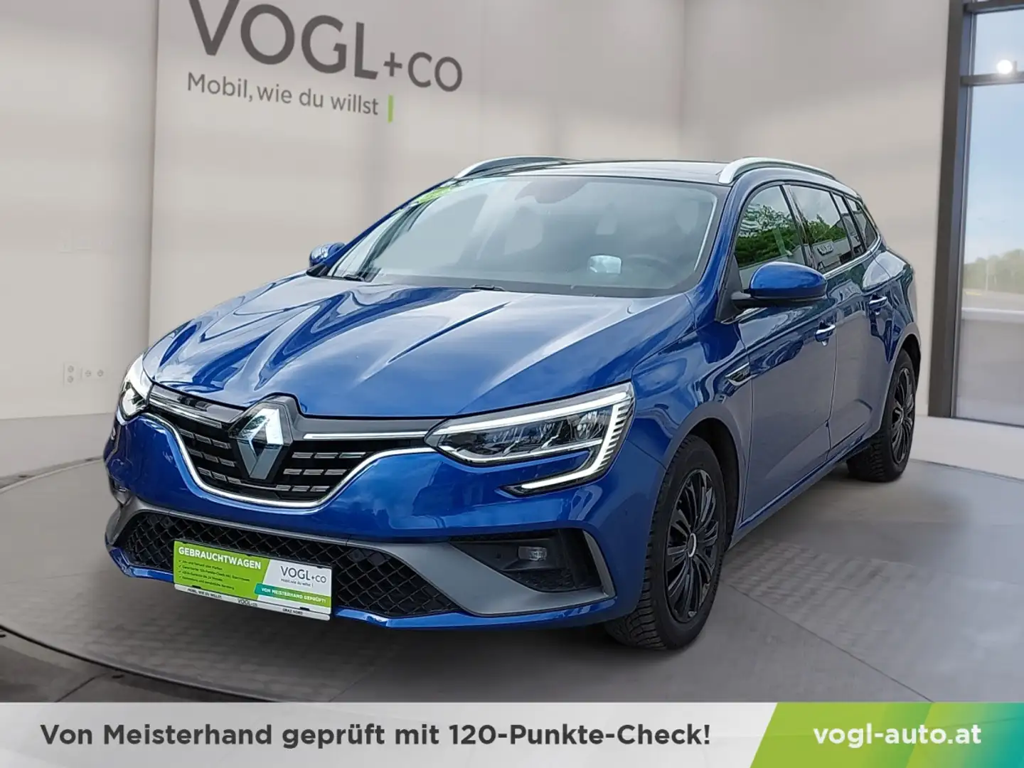 Renault Megane Grandtour R.S. LINE TCe 160 EDC PF Blau - 1