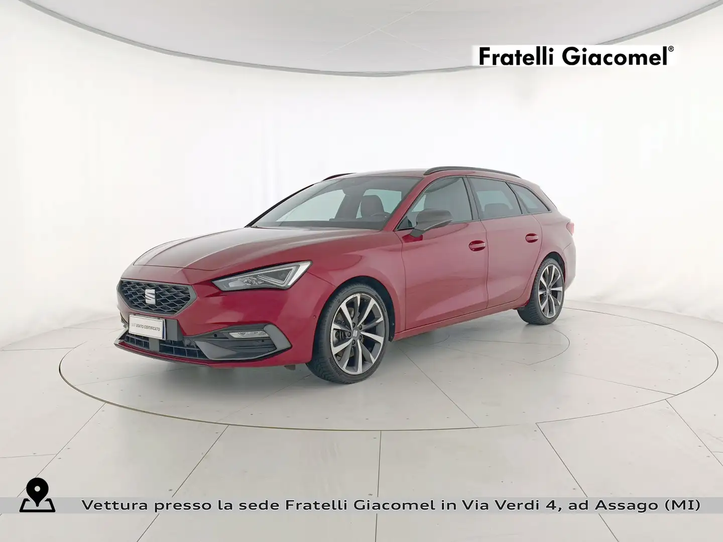 SEAT Leon sportstourer 1.5 etsi fr 150cv dsg Rosso - 1