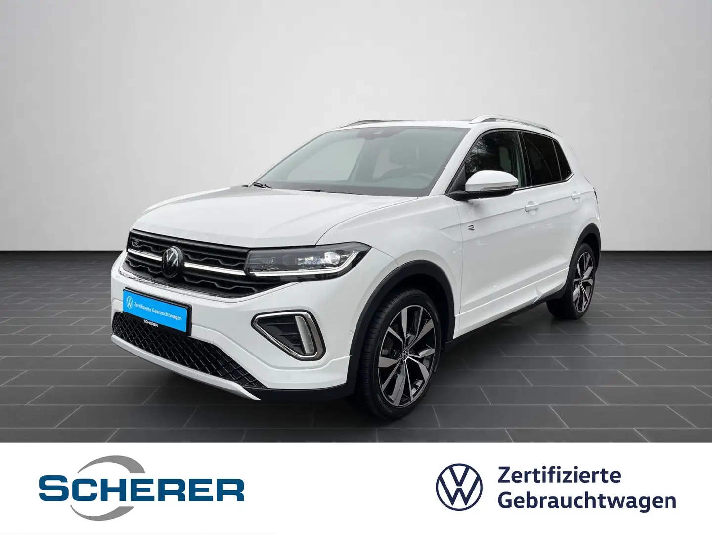 Volkswagen T-Cross R-Line 1.5 TSI, DSG, AHK, RFK, IQ-DRIVE, Weiß - 1