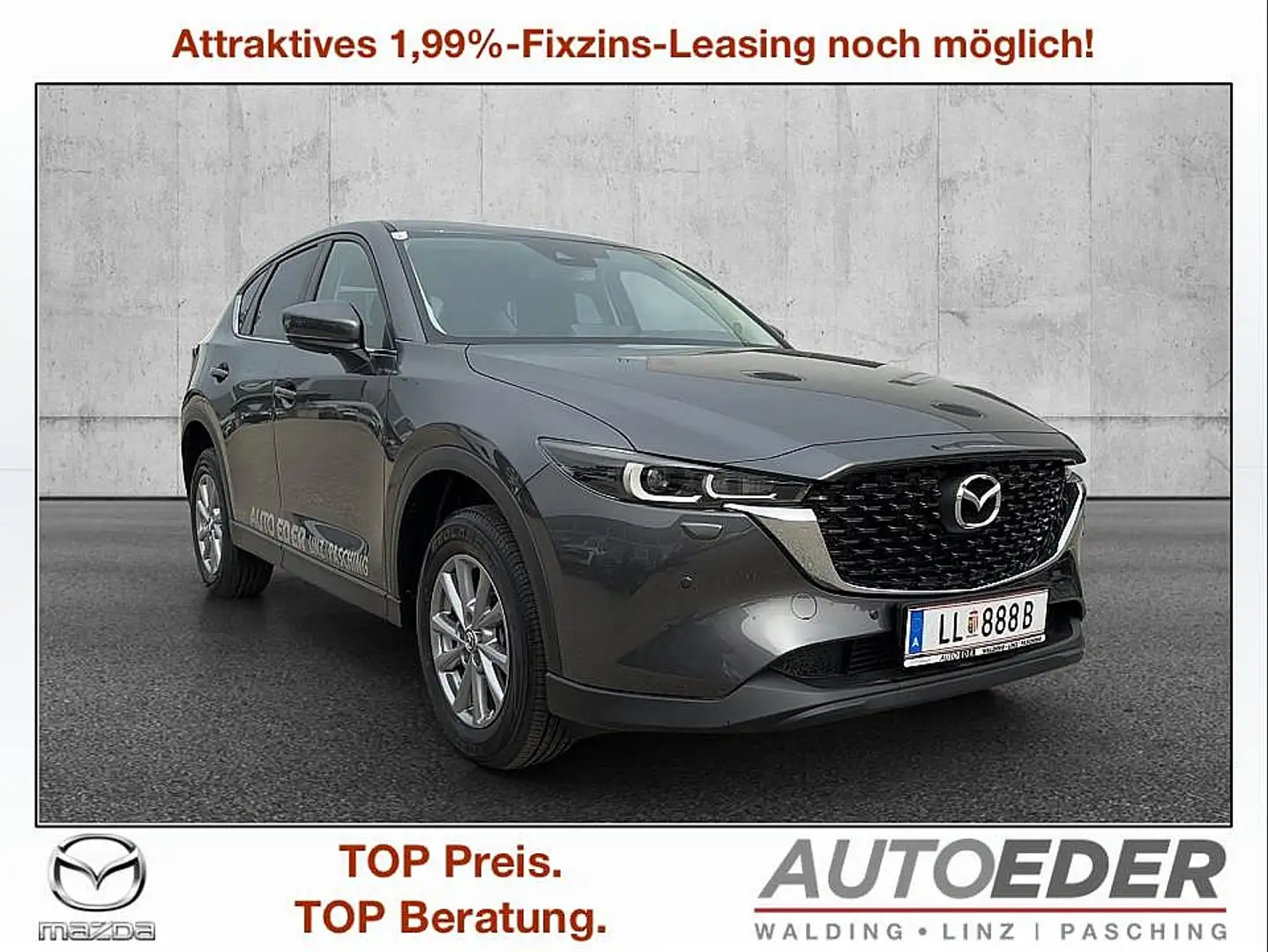 Mazda CX-5 CD150 Skyactiv D Centre-Line Aut. Grau - 1