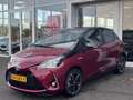 Toyota Yaris 1.5 Hybrid Bi-Tone Plus Parkeersensoren V+A | Acht Rood - thumbnail 3
