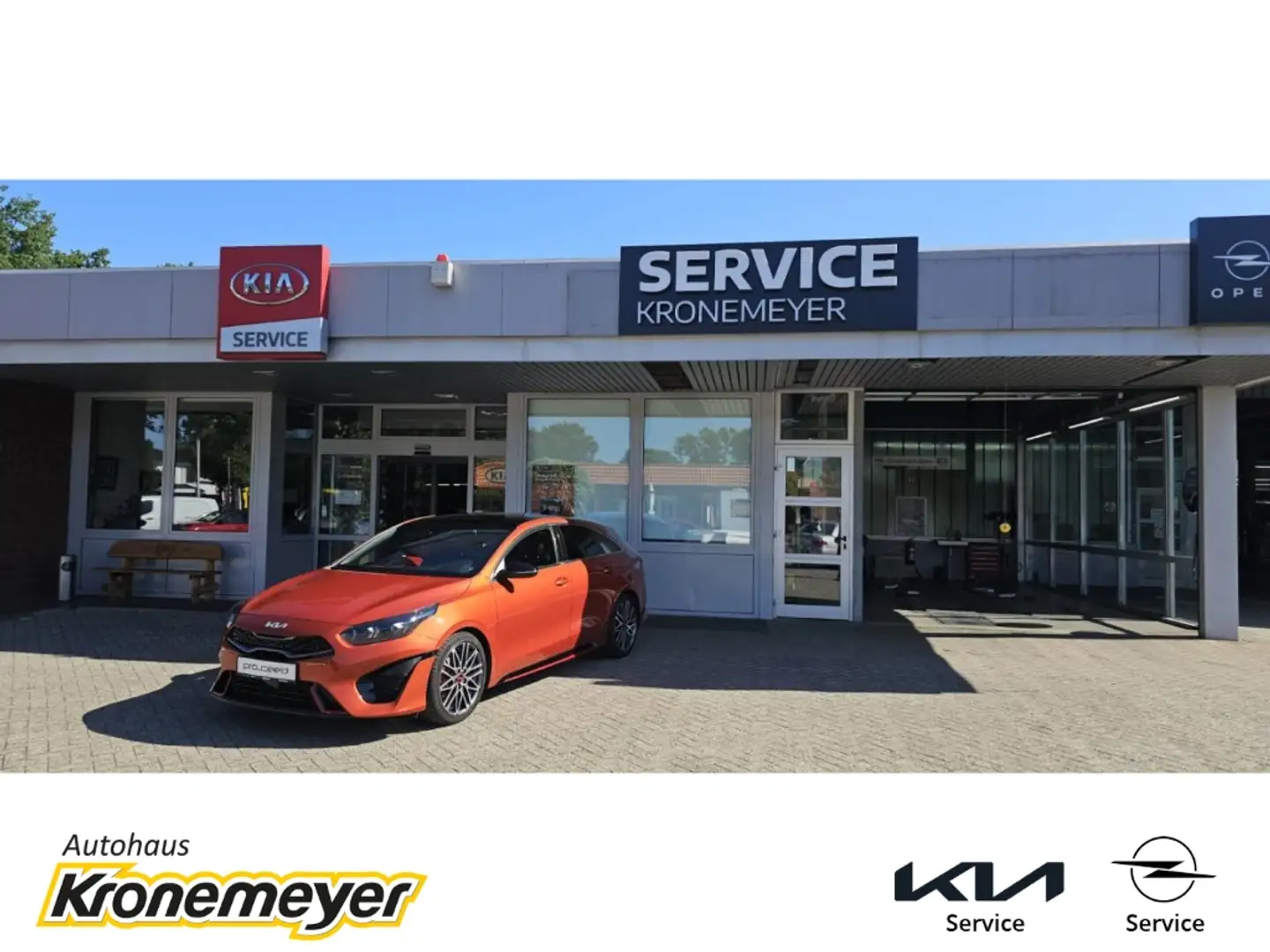 Kia ProCeed / pro_cee'd GT 1.6 T-GDi El. Panodach Navi Leder Digitales Coc Oranje - 1