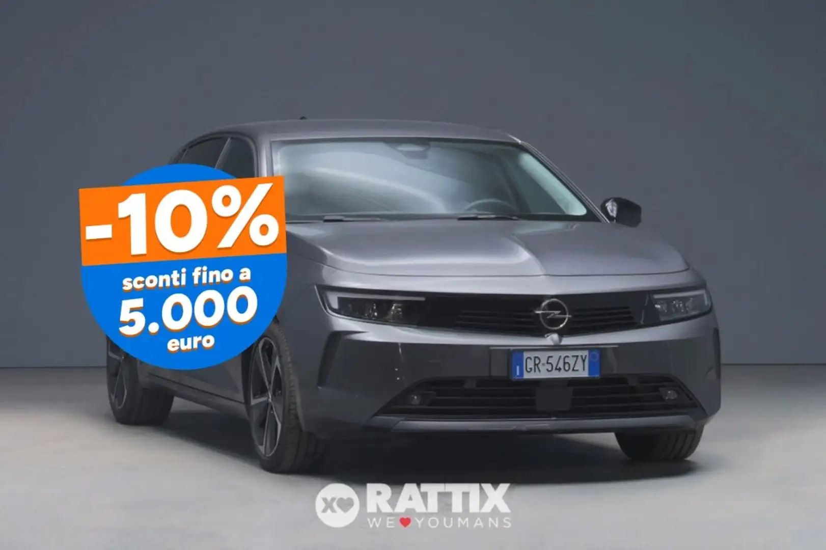 Opel Astra 1.2 130CV GS AT8 Grijs - 1