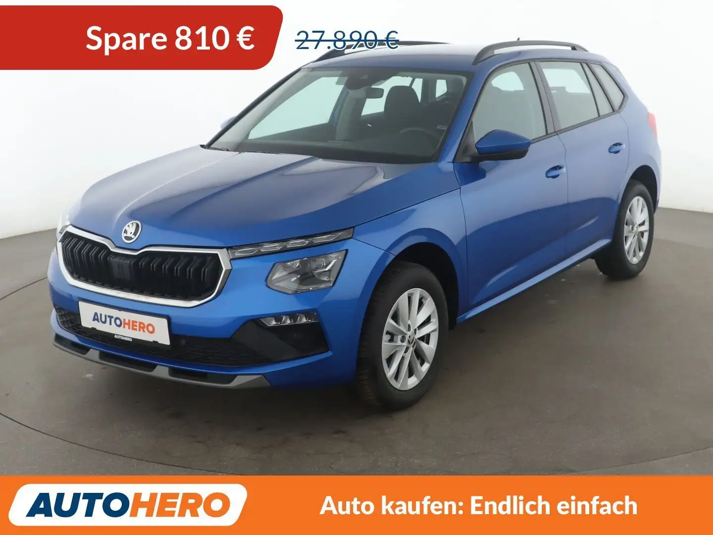 Skoda Kamiq 1.5 TSI ACT Selection Aut.*NAVI*LED*TEMPO* Blue - 1