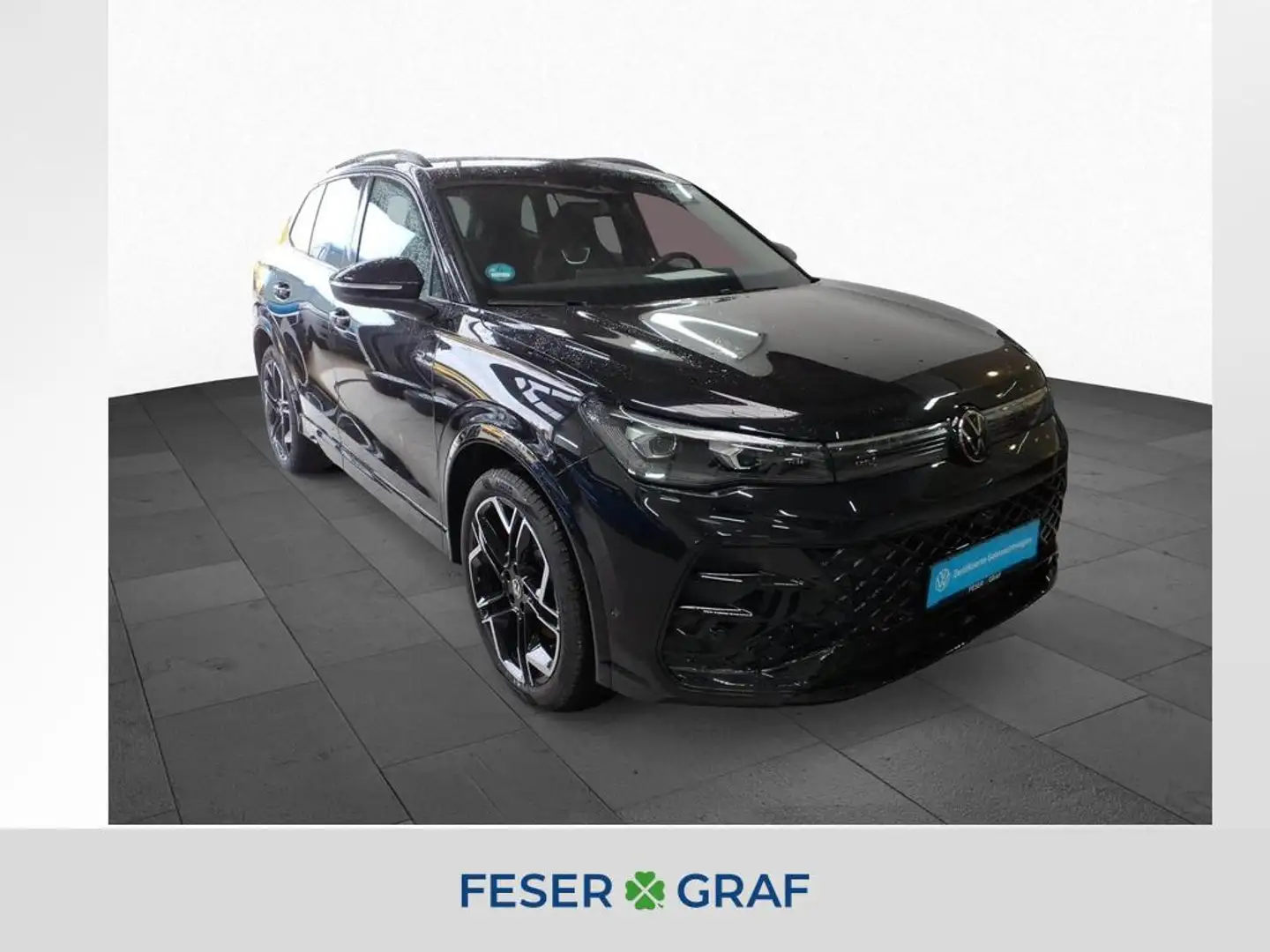 Volkswagen Tiguan 2.0 TDI DSG R-Line BLACK NAVI KAM ACC APP Negro - 1