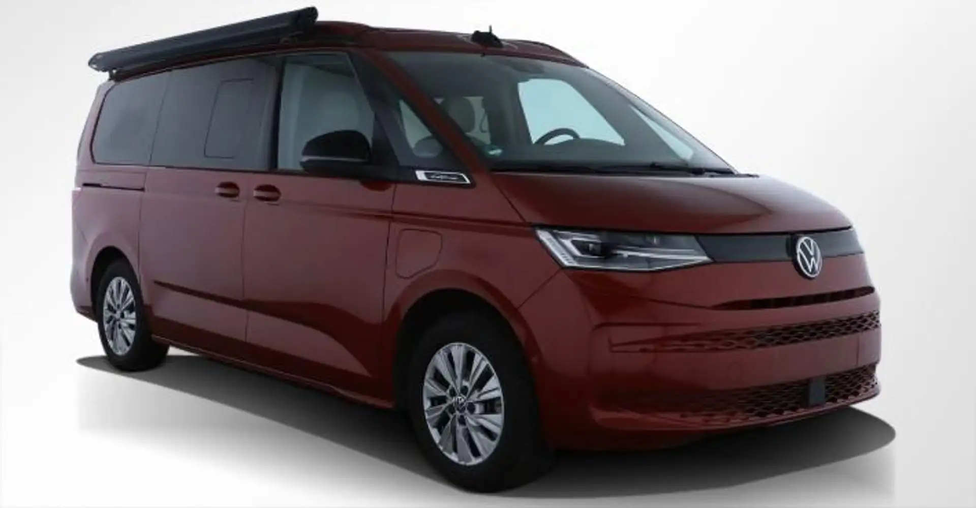 Volkswagen T7 California Hybrid 4x4 Beach IQ Light Standh. el. Hubd. AHK Rot - 2