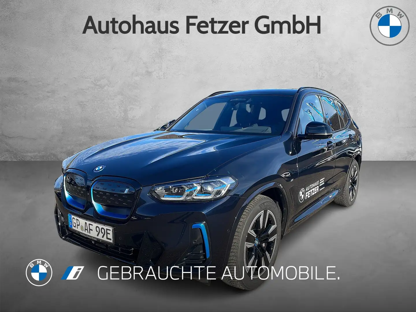 BMW iX3 Gestiksteuerung Head-Up HK HiFi DAB LED AHK Schwarz - 1