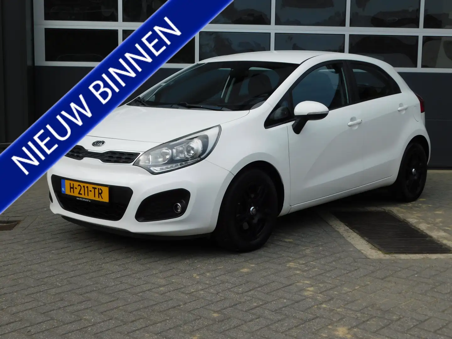 Kia Rio 1.4 CVVT Plus Pack Automaat | Airco/Voll. historie Wit - 1