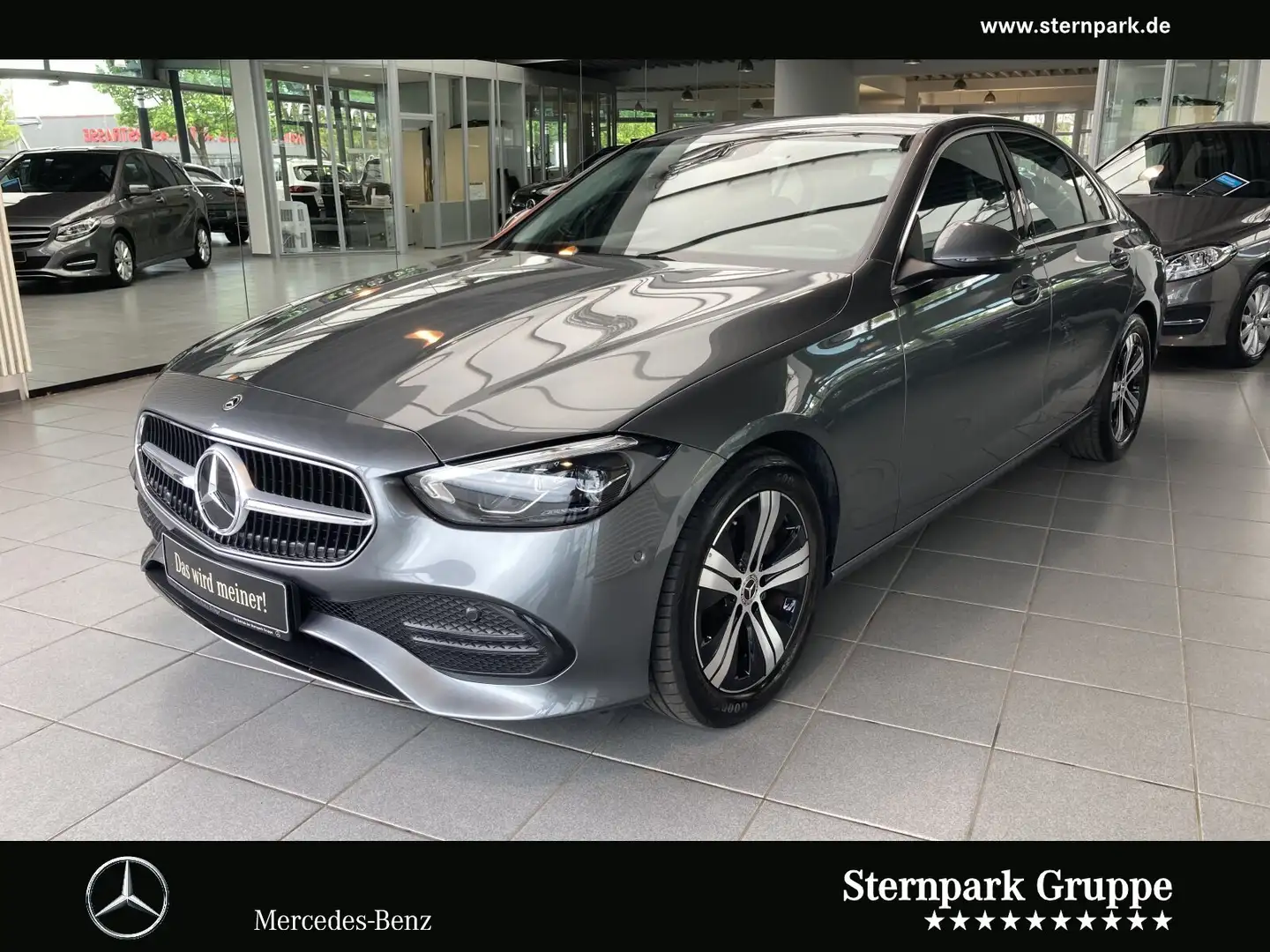 Mercedes-Benz C 180 C 180 Avantgarde Advanced*Winter*LED*MBUX*Kam*17 Grau - 1