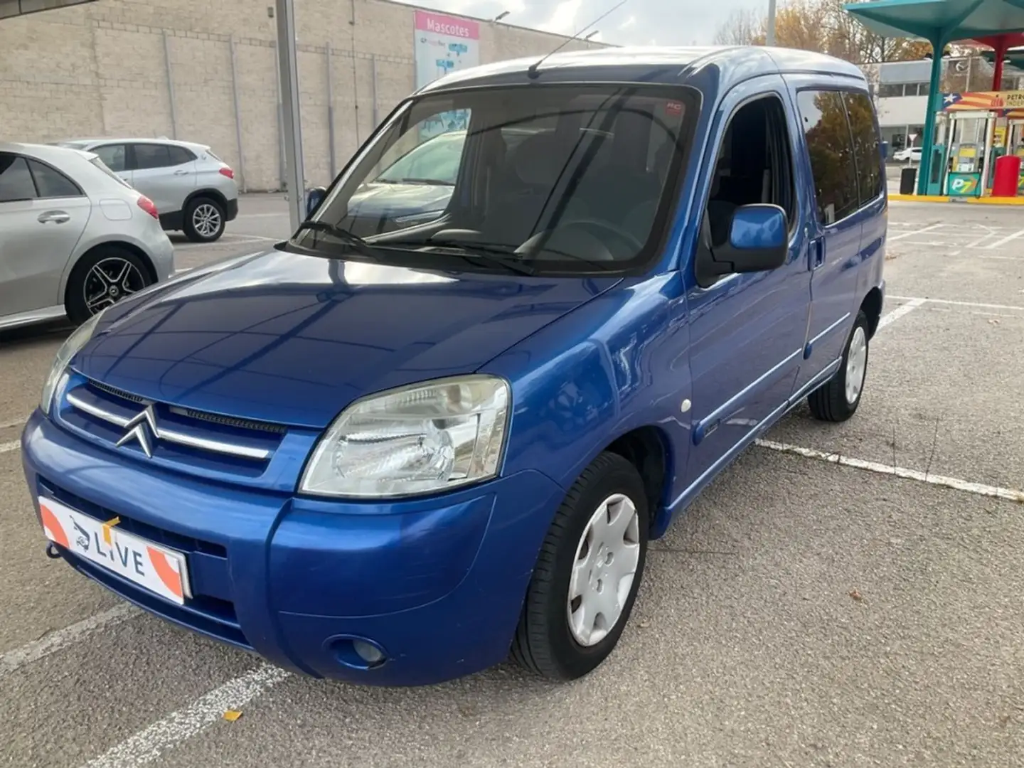 Citroen Berlingo Combi 1.9D SX Plus Blauw - 1