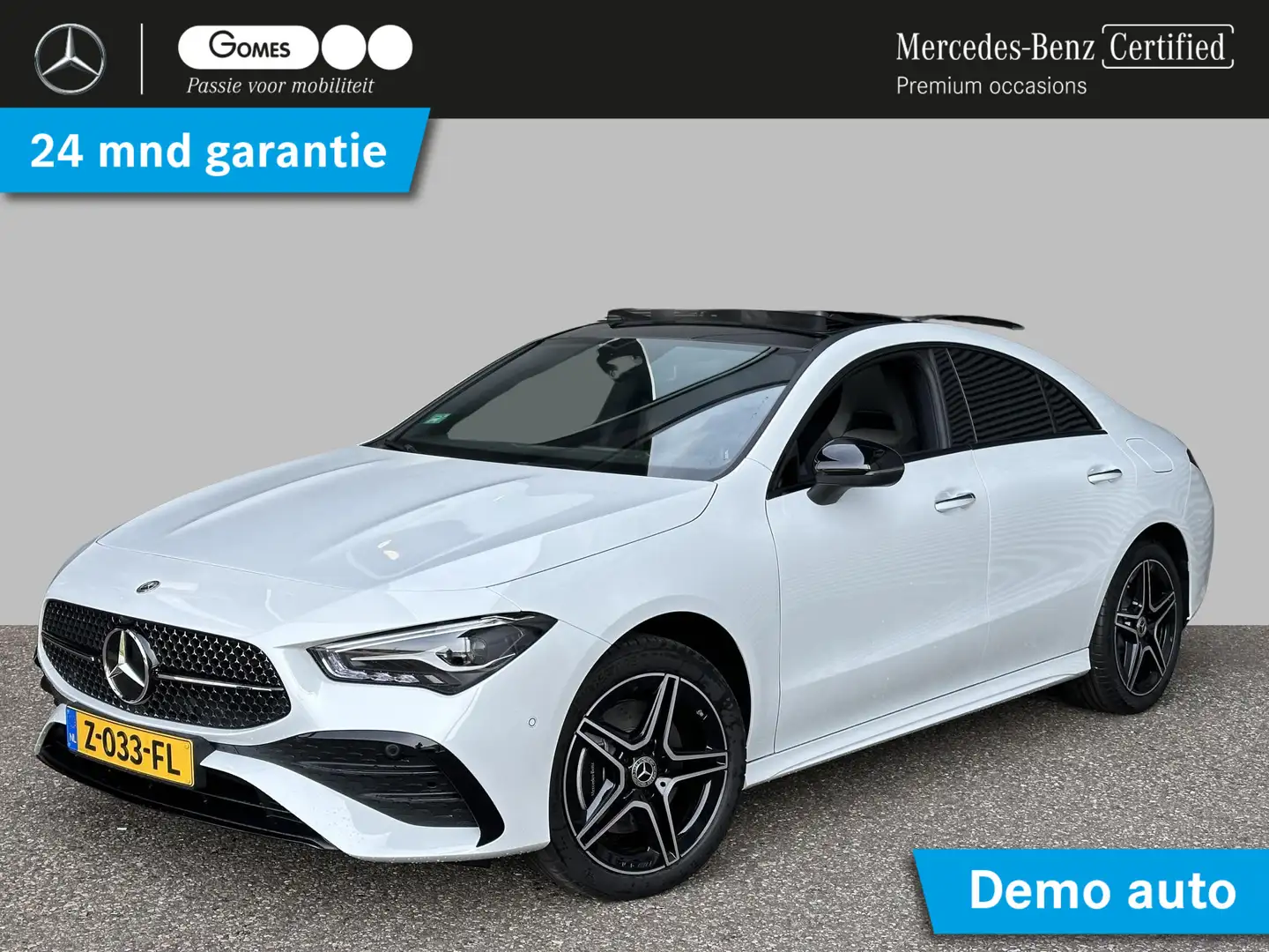 Mercedes-Benz CLA 250 e AMG Line | Premium | Nightpakket | Panoramadak | Bianco - 1