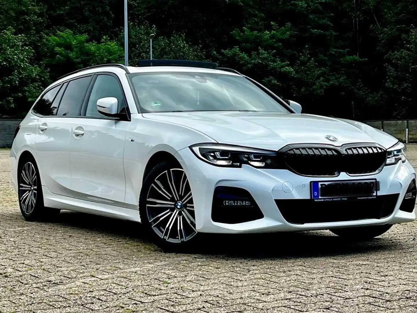 BMW 320 3er Touring Diesel 320d Touring Sport Line Beyaz - 2