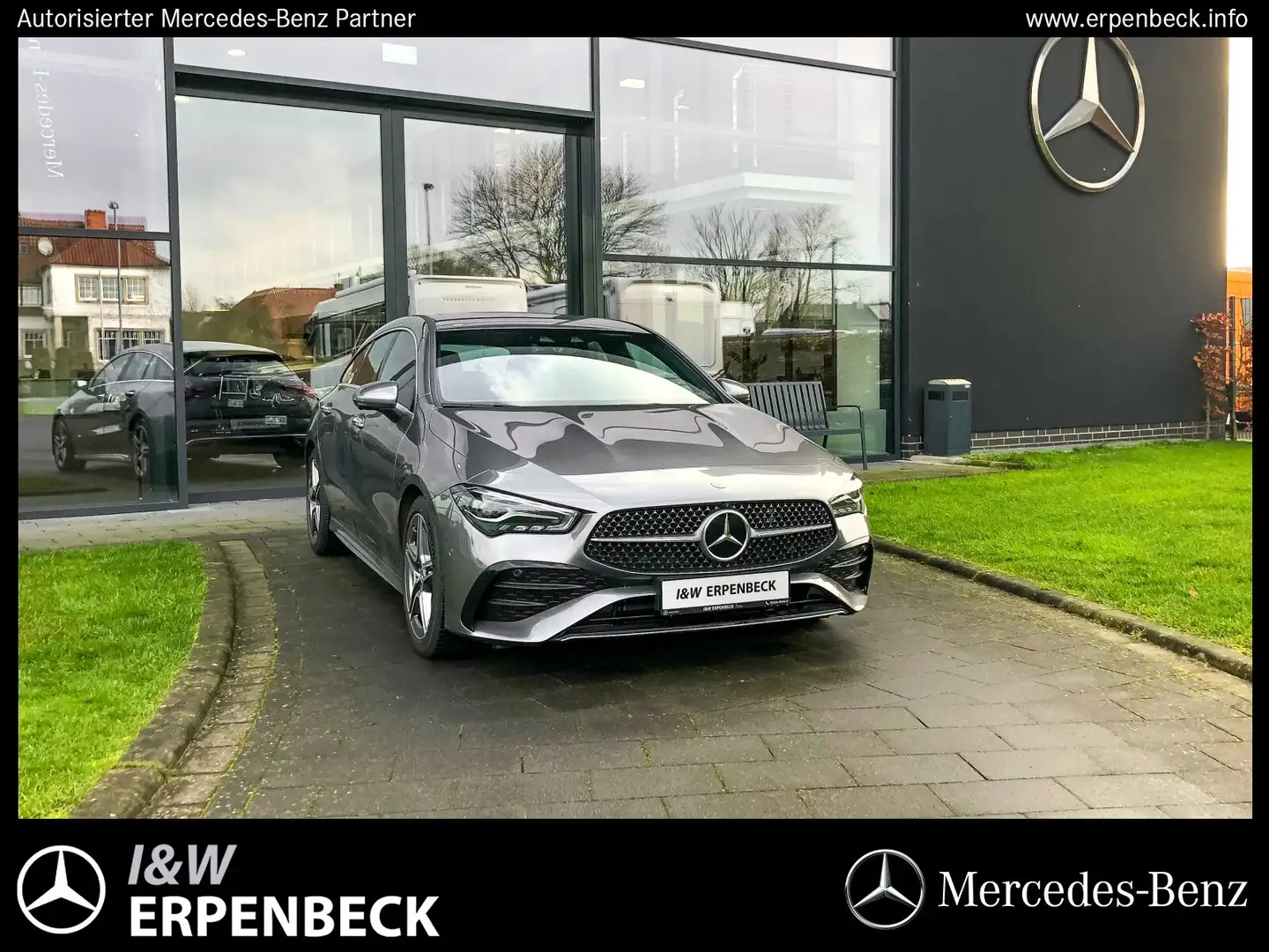 Mercedes-Benz CLA 200 CLA 200 d SB AMG-Premium Distronic AHK 360° FAP Grau - 1