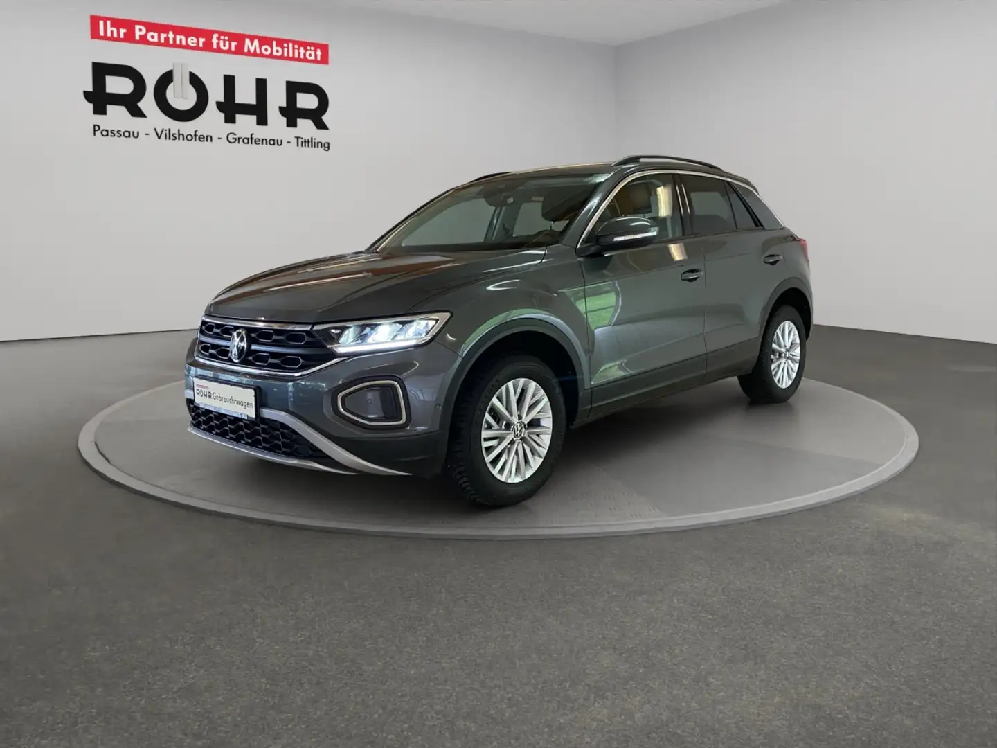Volkswagen T-Roc Life (SHZ.Navi.LED.DAB.Klima) 1.0 TSI BMT Gris - 2