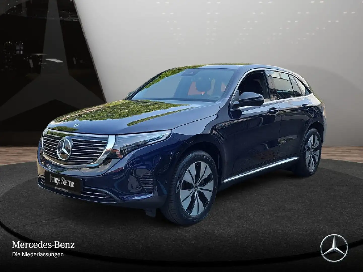 Mercedes-Benz EQC 400 4M AHK+MULTIBEAM+KAMERA+KEYLESS Bleu - 2