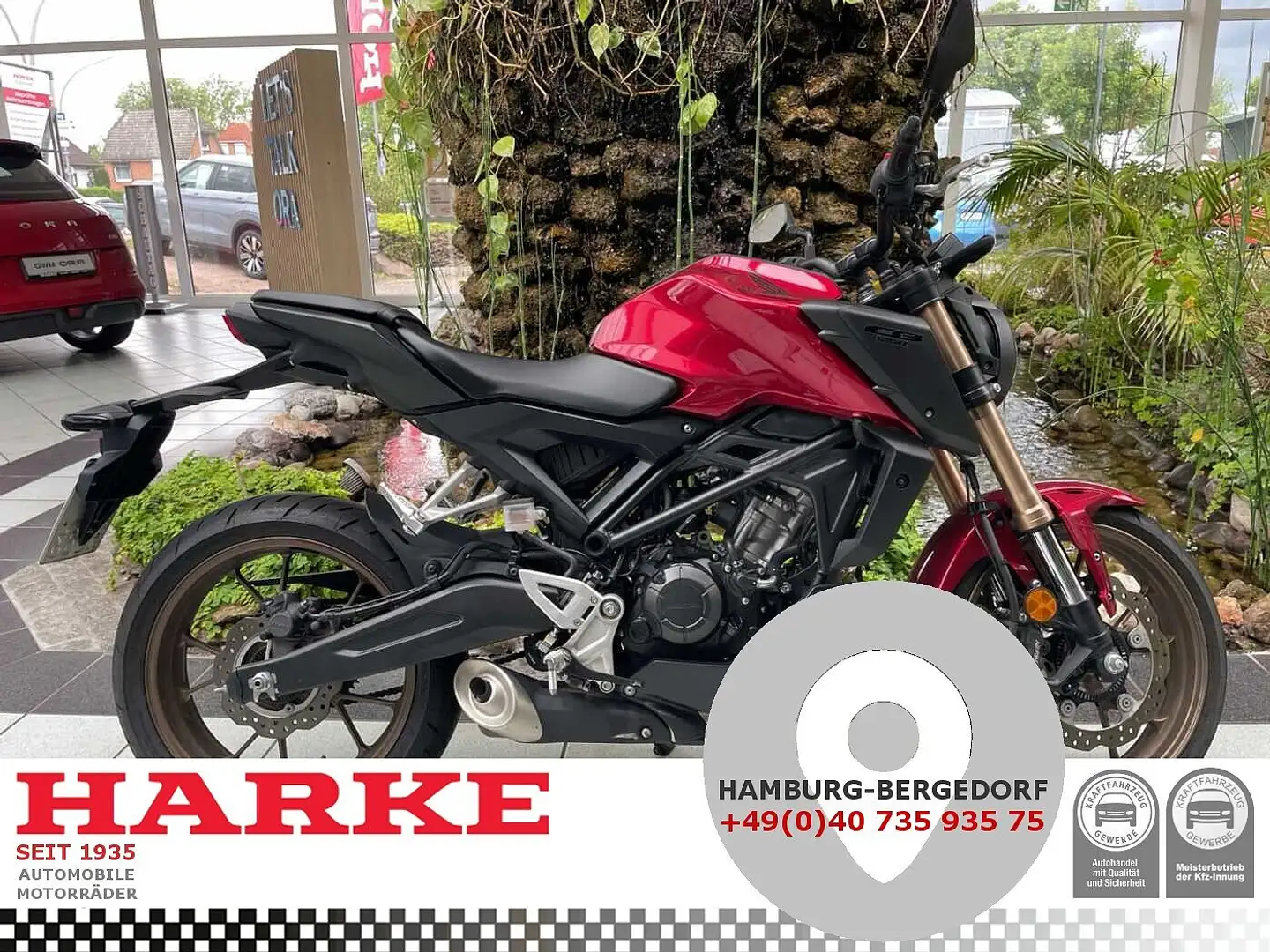 Honda CB 125 R ABS Rot - 1